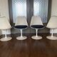 115 Tulip dining chairs by Eero Saarinen for Knoll Inc. / Knoll International