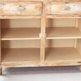 Small Parisian-style patinated sideboard