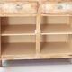 Small Parisian-style patinated sideboard