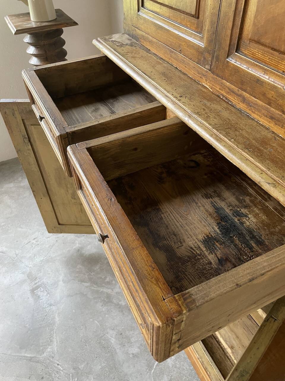 Two-body grocery cabinet, 1900