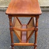 Vintage solid wood sideboard with storage.