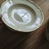 Antique gien table service – niderviller model – exceptional set