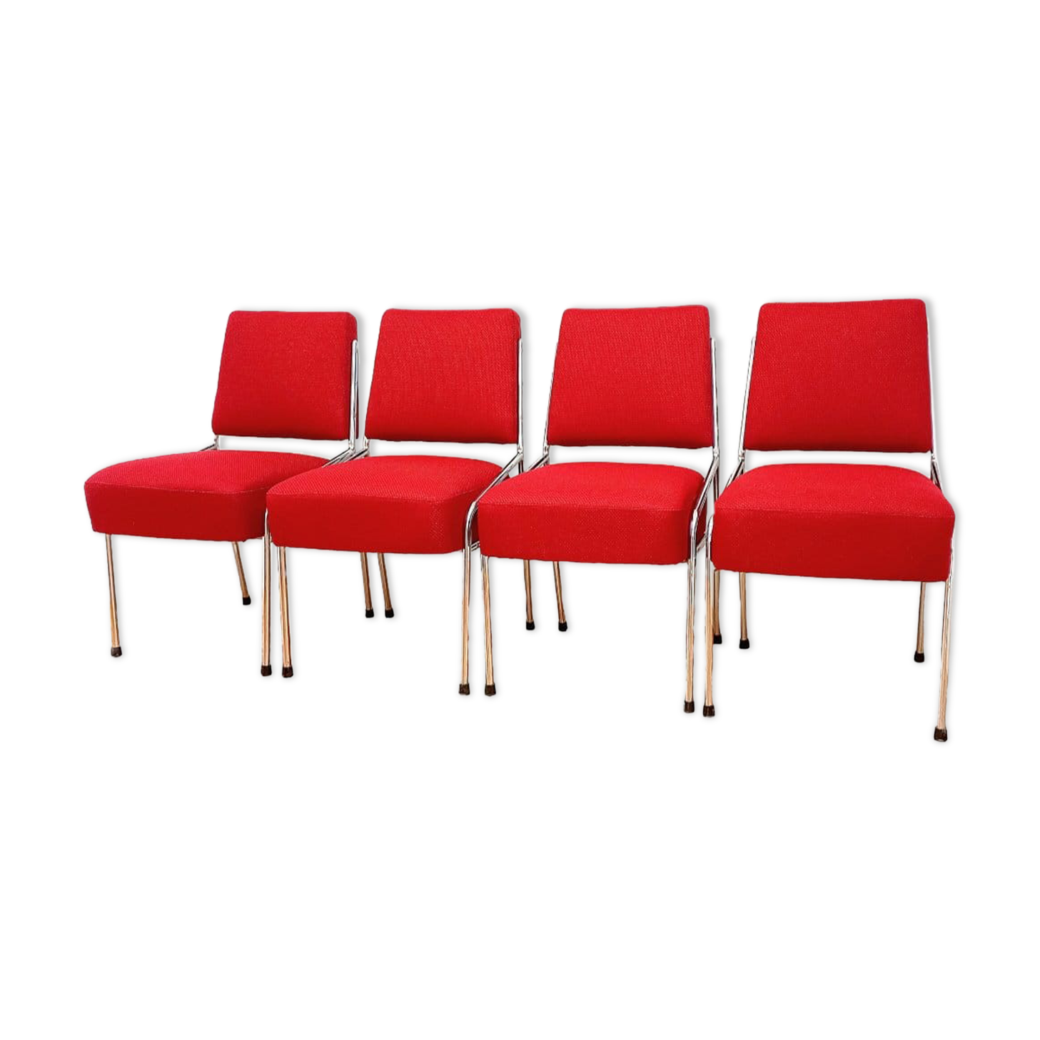 A set of four chairs designed by Hynek Gottwald, Czechoslovakia, Bauhaus