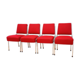 A set of four chairs designed by Hynek Gottwald, Czechoslovakia, Bauhaus