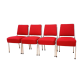 A set of four chairs designed by Hynek Gottwald, Czechoslovakia, Bauhaus