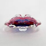 1960's Art Glass Bowl by Designer Josef Hospodka, Czechoslovakia