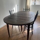Table bois 4 à 10 pers.