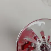 2 large crystal glasses from Saint Louis, Camargue model.
