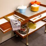 Desserte roulante bar server par Paul McCobb pour Salton Hotray
