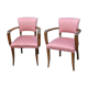 Paire de fauteuils bridge