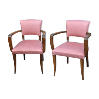 Pair of bridge chairs