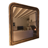 Large black Louis Philippe mirror