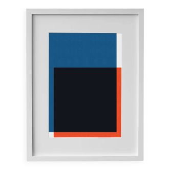 Framed painting