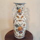 Vase earthenware Hubert Béquet decoration floral handles monkeys or cats
