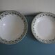 duo dishes salad bowl St Amand Murier antique French dishes salad bowl