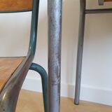 Vintage school desk and chair