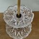 Servant or vintage jewelry holder in glass and brass