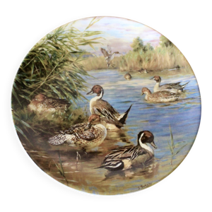 assiette en porcelaine