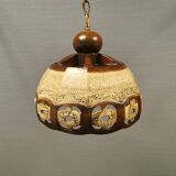 Ceramic hanging lamp, Danish from the 1970s.