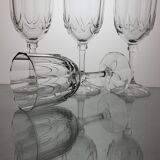 6 Art Deco Wine Glasses