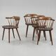 Set of 4 Chairs/Armchairs "Småland" Sweden 1960 - Yngve Ekström