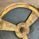 Pair of Antique Patinated Bronze and Brass Candle Holders Napoleon III Fireplace Garnish