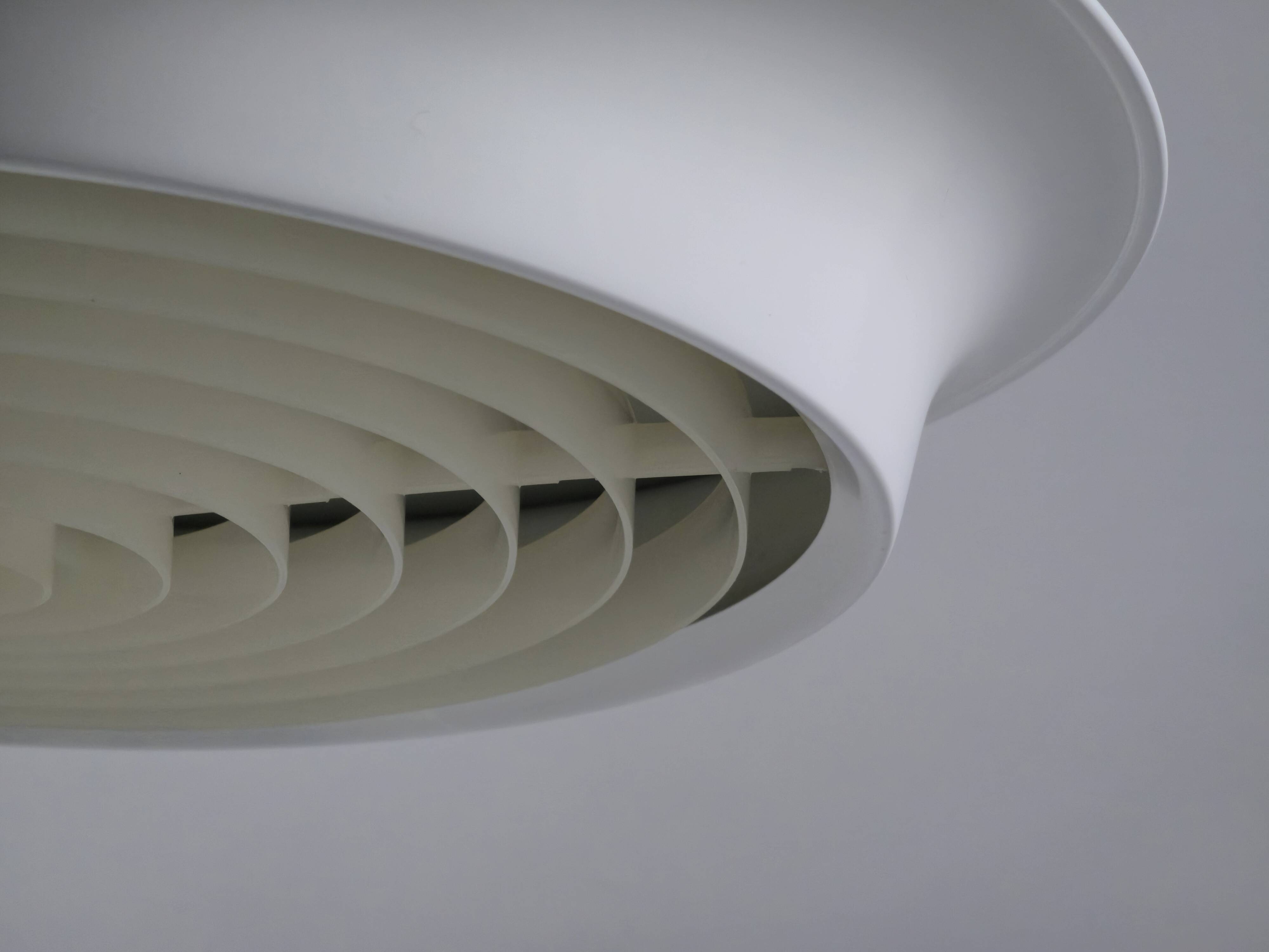 Lampe à suspension bredaryd vintage des années 1970 par börje claésson et kenneth bringzén.