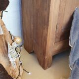 Small Parisian cabinet raw wood