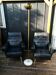 Pair of vintage leather armchairs