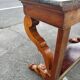 Cherry wood console table, circa 1830