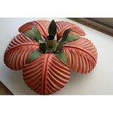 Ceiling lamp palm 70s