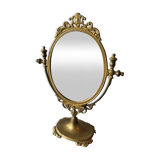 Ancient brass mirror