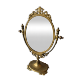 Ancient brass mirror
