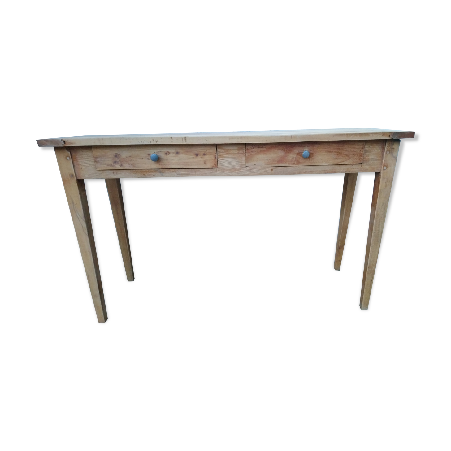 Console vintage wood L120