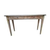 Console vintage wood L120