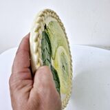 Pie Dish Vintage Ceramic Slush Lemon Trivet 23 cm