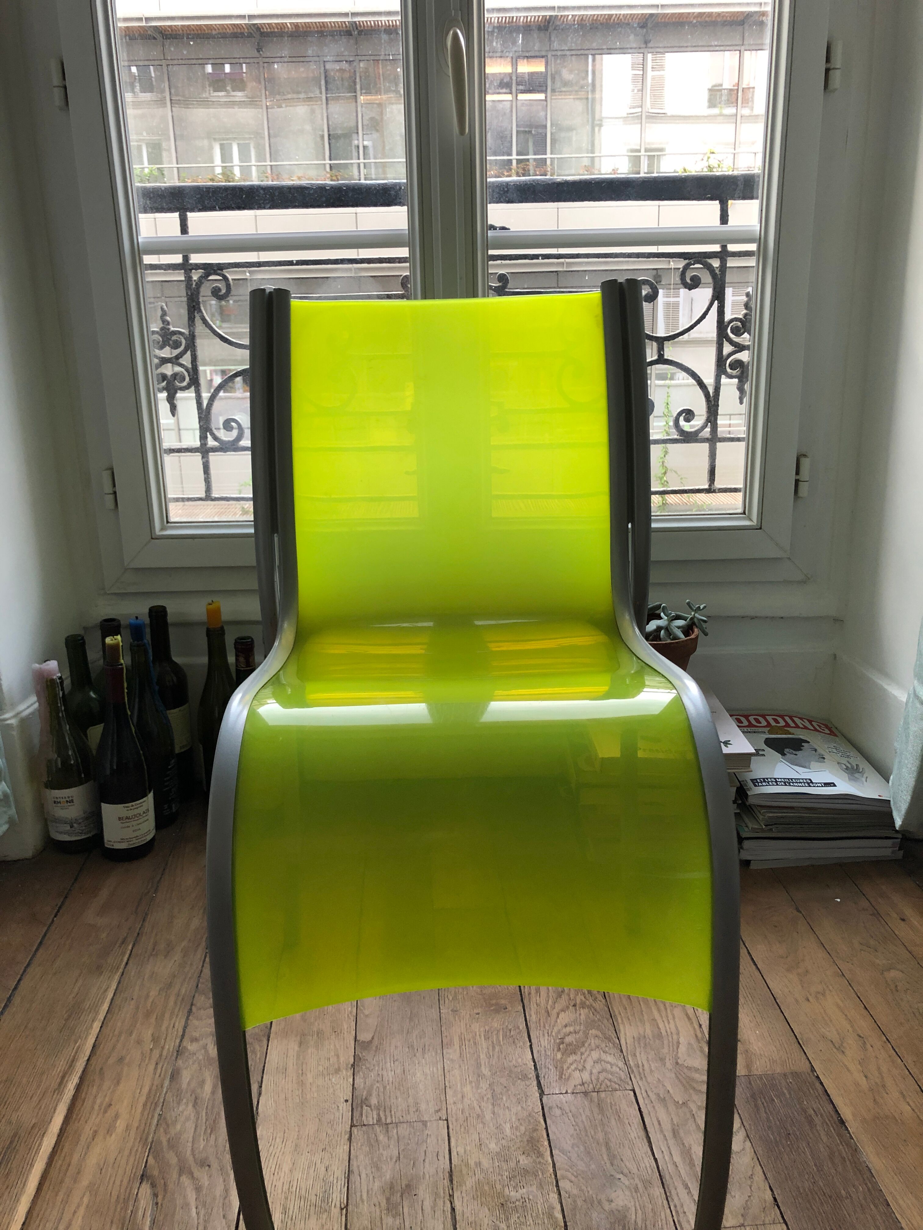 6 chaises FPE de Ron Arad pour Kartell Selency