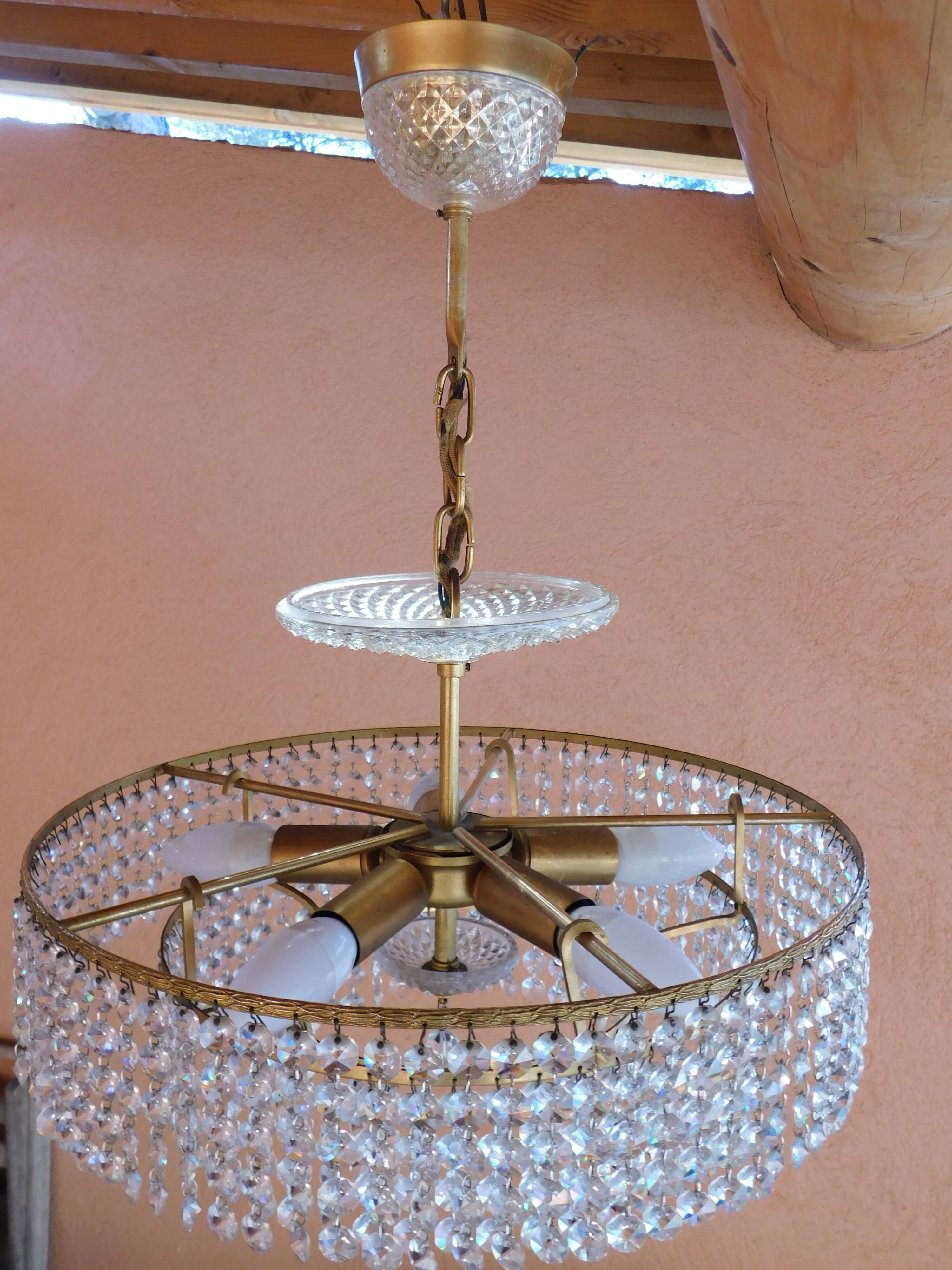 Lustre à pampilles ø 40 cm