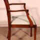 fauteuil de bureau ou autre de style hepplewhite en acajou