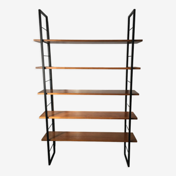 Modular wall shelf 60s