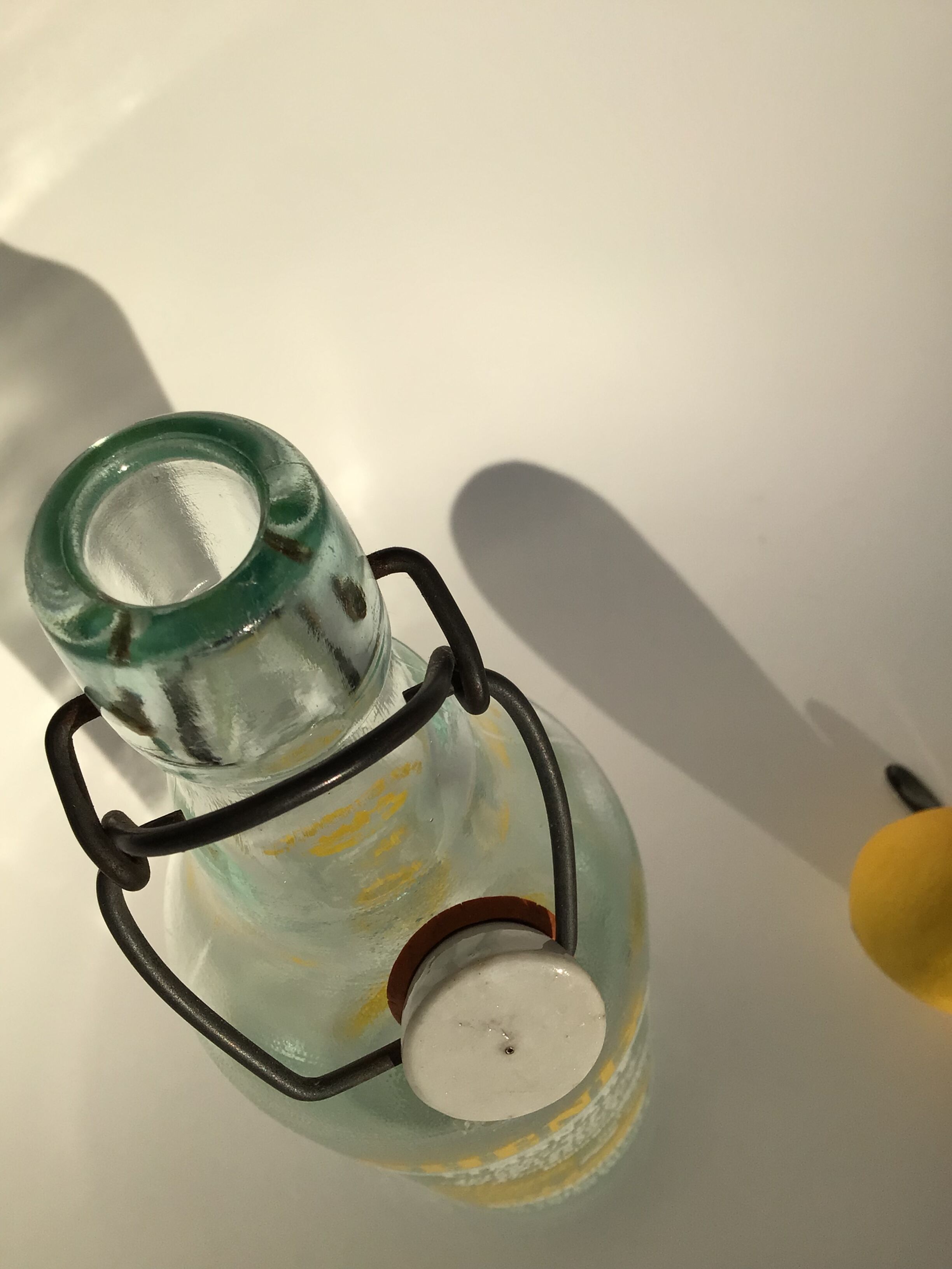 Bouteille hermétique Phénix limonade 1l sérigraphie jaune