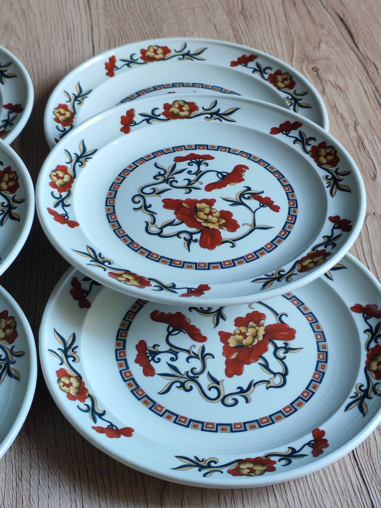 Set of 6 Syracuse Dessert Plates France Vintage | French Tableware