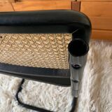 Chaise cannée noire