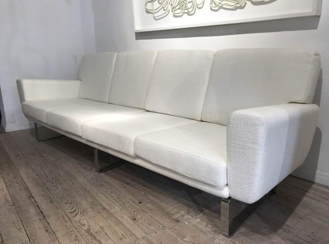 White sofa