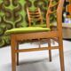 Lot of 4 Scandinavian chairs from the 1960s.