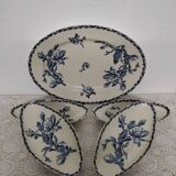 Dish and raviers Gien cactus