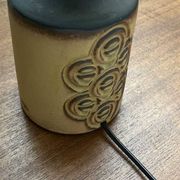 Mid-century Danish studio ceramic table lamp by Frank Keramik, 1960s.