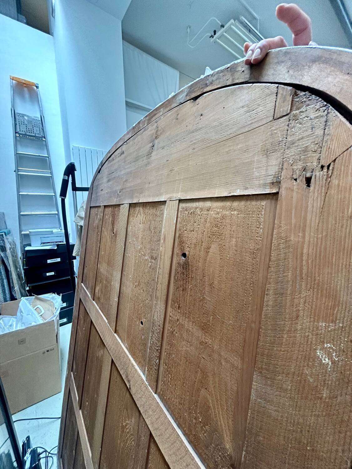 Grand miroir en bois moulures