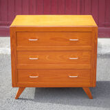 Vintage chest of drawers, pine wood chest of drawers, storage unit, bedroom, decoration