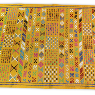 Awragh / kilim berbère / tapis sabra / amazigh tribal / 153 x 101 cm